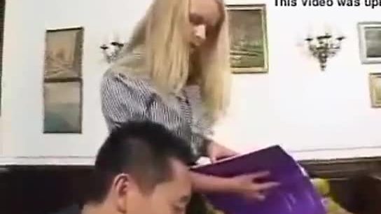Teacher seducing her student