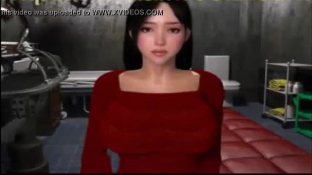 Big Tits Slave 3D Blowjob